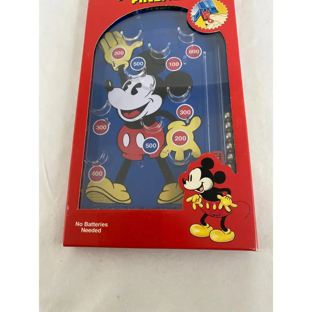 Schylling Walt Disney Mickey Mouse Pinball Retro Collection NWOT